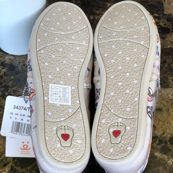 New women Skechers bobs dogs cats pattern - Picture 5 of 9